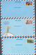 FRANCE 7 Entier Postal Aérogramme N°YT AER  1013-1017-1019-1020-1021-1022-1023 - Années 1984 à 2002 - Aerograms