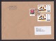 Germany: Cover, 2014, 2x Personalized Stamp, Championship Soccer, Briefmarke Individuell, Flower (backflap Missing) - Brieven En Documenten