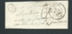 LAC , Lettre Oblitéré Cad Le Mans En Juin 1844 , Pour Sillé Le Guillaume , Taxe Rural 1 Décime , + 2 Décimes  Raa2312 - 1859-1959 Lettres & Documents