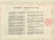 Ancien Titre - L'Union Des Mutuelles Société Anonyme De Gestion & De Réassurances - Titre De 1908 - Déco - Banque & Assurance
