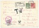 Delcampe - Lot 10 Cartes Postales, Toutes Taxées Type Fleurs, Années 60 Et 70 - Tous états - 1960-.... Lettres & Documents