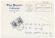 Lot 9 Enveloppes, Toutes Taxées Type Fleurs, Années 60 Et 70 - Tous états - 1960-.... Storia Postale