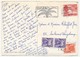 Lot 10 Cartes Postales, Toutes Taxées Type Gerbes, Valeurs En Anciens Francs, Tous états - 1859-1959 Lettres & Documents