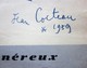 Delcampe - AFFICHE SIGNEE JEAN COCTEAU 1959 DOCUMENT HISTORIQUE 4-11-Déc-1960 Soyez Généreux Versez Secours Populaire Bar Du Vallon - Historische Dokumente