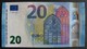20 Euro France "UB" 2015 Draghi U020I2 LUXE / UNC - 20 Euro