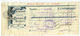 ASSEGNO CAMBIALE SUCHARD CHOCOLAT NEUCHATEL SVIZZERA ANNO 1897 CON MARCHE DA BOLLO CENT. 5 CENT. 10 - Cheques & Traveler's Cheques