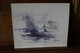 Superbe Oeuvre Dessin Aquarelle,marine,1989, Originale De André Gérard, 24,5 Cm./ 20 Cm. - Aquarel