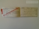 ZA140.5 SUISSE / SCHWEIZ / SWITZERLAND // SWISSAIR, 1959, Passenger Ticket, ZÜRICH - WIEN - Europe