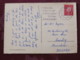 Germany 1960 Slogan Cancel On Postcard " Bad Aachen Arms Church " To England - President Theodor Heuss - Briefe U. Dokumente