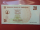 ZIMBABWE 20$ 2006 (BEARER CHEQUE) PEU CIRCULER/NEUF - Zimbabwe