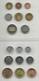 2 Collections BU Coins Latvia And Czech Republic Mix Dates - Kilowaar - Munten