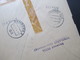 Delcampe - Luxemburg 1963 / 64 Einschreiben / Express Rumelange No 713 Recommande Europa Marken MiF Viele Stempel - Covers & Documents