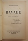 2 Romans ExtraordinairesLes Editions Denoël, Paris  - René Barjavel - Ravage  1943 - Le Voyageur Imprudent  1944 - - Fantastique