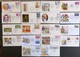 FRANCE Année 1984 Lot De 44 Enveloppes 1er Premier Jour FDC ETB (CV 128 €) Port Réduit 1 - Collections