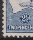 Australia 1913 Kangaroo 2 1/2 D Indigo 1st Watermark MH - Listed Variety - Nuevos