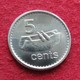 Fiji 5 Cents 2010 UNCºº - Fidschi