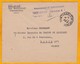 1945 - Enveloppe Par Avion De Tananarive, Madagascar Vers Paris, France - Taxe Perçue Faute De Timbres - Lettres & Documents
