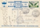 Switzerland Schweiz 1929 Postal Stationery Airmail Picture Postcard 40 C. BundesFeier Flown From Zurich To Vienna - Interi Postali