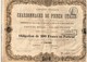 Titre Ancien - Compagnie Française Des Charbonnages De Pienza  (Italie) - Obligation De 1876 - Déco - Mines