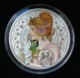 Niue, Mucha Zodiac GEMINI 2011 Silver 925 Sterling Box CoA - Zodiaco Segno Zodiacale GEMELLI Argento 925 - Niue