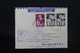 BELGIQUE - Enveloppe De Bruxelles Pour Buenos Aires En 1955 , Cachet Mermoz , Affranchissement Plaisant - L 28265 - Covers & Documents