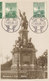 D37009 CARTE MAXIMUM CARD RR 1934 MEXICO - STATUE COLUMBUS COLON - TWO STAMPS CP BELENGUER ORIGINAL - Christophe Colomb