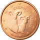 Chypre, 5 Euro Cent, 2008, TTB, Copper Plated Steel, KM:80 - Zypern