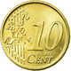 Italie, 10 Euro Cent, 2006, SPL, Laiton, KM:213 - Italie