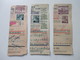 Delcampe - Böhmen Und Mähren Paketkarten / Postanweisung Abschnitte 147 Stück! Schöne Frankaturen! Randstücke! Fundgrube! Perfins - Collections