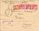 MANCHE 50   -  TORIGNI SUR VIRE  - CACHET RECETTE N° A5bis ROTOPLAN    - 1934 - ARRIVEE CALVADOS BAYEUX R A 4 - Cachets Manuels