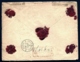 LETTRE CHARGÉE ALSACE-LORRAINE-VIC-SUR-SEILLE 76- VALEURS FRANCS ET MARKS- 2 N°33 + 2 N°35- TAMPON ROUGE- 2 SCANS + INFO - Lettres & Documents