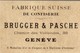 CHROMO CONFISERIE SUISSE BRUGGER ET PASCHE GENEVE - Autres & Non Classés