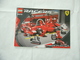 LEGO TECHNIC SOLO MANUALE ISTRUZIONI COSTRUZIONE 8375 RACERS FERRARI - Catalogs