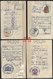 JUDAICA ISRAEL PASSPORT , SEPARATE PAGES, REVENUE STAMP, VISAS, 1958 - Historical Documents