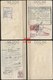 JUDAICA ISRAEL PASSPORT , SEPARATE PAGES, REVENUE STAMP, VISAS, 1958 - Historische Documenten