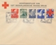 Nederland - 1927 - Red Cross - Rode Kruis Serie Met Dierentuinstempel (deels 1e Dag / FDC) Op Cover - Niet Gelopen - Brieven En Documenten