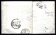 LETTRE ALSACE-LORRAINE OCCUPATION- MULHAUSEN POUR VOIRON- BANDE 3 N° 16 CAD FER A CHEVAL TYPE 9- 1874- 3 SCANS + INFO - Storia Postale