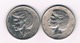 10 ZLOTY 1975+1976 POLEN /3832/ - Pologne