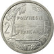 Monnaie, French Polynesia, 2 Francs, 1965, TTB+, Aluminium, KM:3 - Polynésie Française