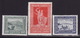 Kingdom Of Yugoslavia 1931 Mi 225-227 Unveiling Of The Paris Monument, MNH** LUX - Neufs