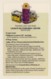 Bigelow Tea Drink Recipe 'Lemon Blueberry Crush' On C1970s(?) Vintage Marge Rosencrans Made Postcard - Recipes (cooking)