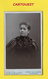 ֎ Photographie ֎ CDV FEMME Habits Bourgeois ֎ CHERI ROUSSEAU ֎ St ETIENNE 42 ֎ - Old (before 1900)