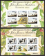 BHUTAN Imperforated Stamps Sheetlets 1985 Audubon Birds Oiseaux Scott 506 - 513, 8 Values MNH IMPERF Bhoutan - Bhutan