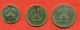 Tajikistan 2011. Tree Coins - 10, 20 & 50 Diram. XF. - Tadzjikistan