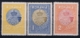 Romenia : Mi 234 - 236 MH/* Flz/ Charniere 1913 - Unused Stamps