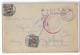 1916 - TAXE SUISSE Sur CARTE FELDPOST AUTRICHE KuK Nr.46 Avec CENSURE => LAUSANNE - Postage Due