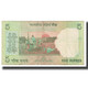 Billet, Inde, 5 Rupees, KM:88Aa, TTB - Inde