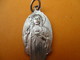 Médaille De Chaînette / Coeur De Jésus Et Vierge à L'Enfant/Bronze Estampé Nickelé / /Vers 1920-1950     CAN769 - Godsdienst & Esoterisme