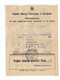 Kingdom Of Yugoslavia 1935 PTT Post Telegraph & Telephone Directions Receipt PHILIPS Radio 736 - Brieven En Documenten