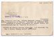 1947 YUGOSLAVIA, SLOVENIA, HRASTNIK-ROGAŠKA SLATINA, CORRESPONDENCE CARD,GLASS WORKS, USED - Lettres & Documents